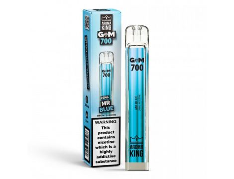 Aroma King Gem 700 puffs 0mg (bez nikotyny) - Mr Blue